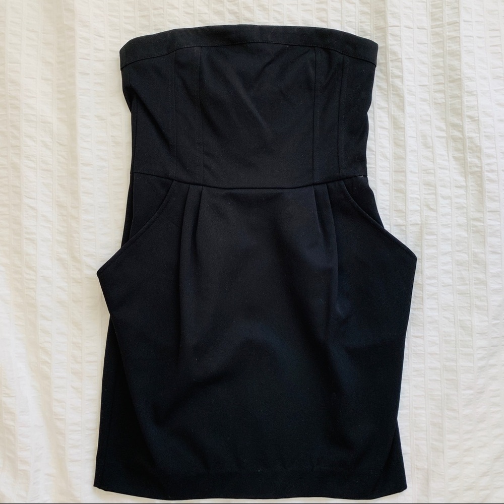 H&M Divided Strapless Dress